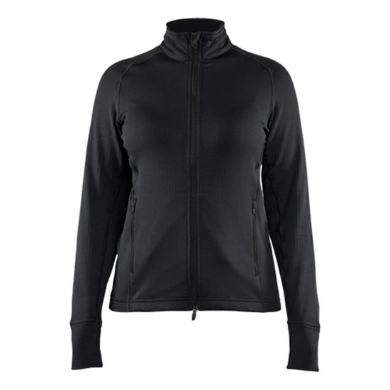 Afbeeldingen van BLÅKLÄDER Fleecejack dames 4745 zwart M