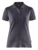 Afbeeldingen van BLÅKLÄDER Poloshirt piqué dames 3307 medium grijs S