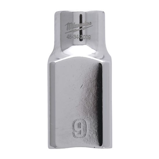 Afbeeldingen van MILWAUKEE Dop ½" metrisch FOUR FLAT 9MM