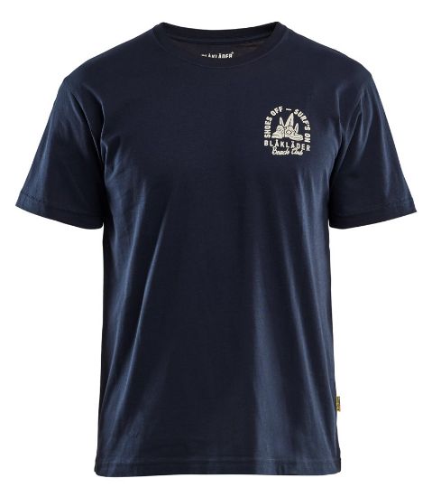 Afbeeldingen van BLÅKLÄDER T-shirt Beach Club 9419 donker marineblauw L