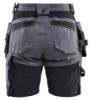 Afbeeldingen van BLÅKLÄDER Short dames met 2-weg stretch 7133 medium grijs C48