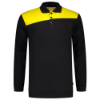Afbeeldingen van TRICORP Polosweater bi-colour Naden 302004 zwart/geel 3XL