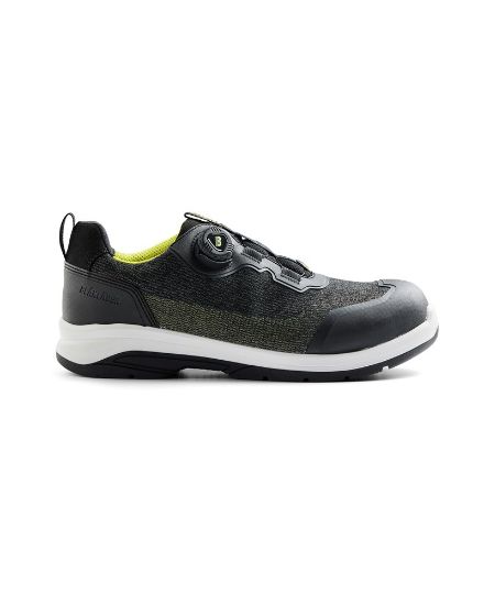 Afbeeldingen van BLÅKLÄDER Veiligheidsschoen CRADLE 2438 zwart/High Vis geel 44