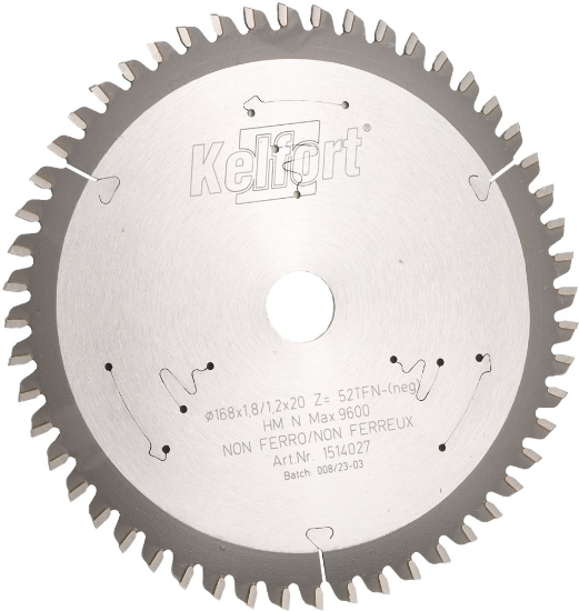 Afbeeldingen van KELFORT Cirkelzaagblad HM 168X1,8X20MM Z=52 TRFN