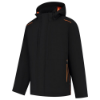 Afbeeldingen van TRICORP Tech shell winter Accent 402703 zwart/oranje 3XL