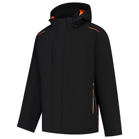Afbeeldingen van TRICORP Tech shell winter Accent 402703 zwart/oranje 3XL
