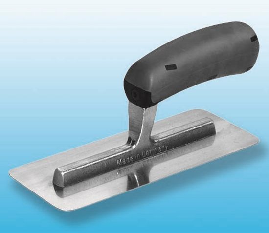 Afbeeldingen van JUNG Plakspaan RVS rechts softgrip 200X80MM