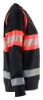 Afbeeldingen van BLÅKLÄDER Sweater dames 3409 zwart/High Vis rood S