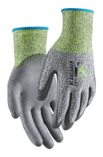 Afbeeldingen van BLÅKLÄDER Handschoen snijbestendig B PU-gedipt 2971 zwart/wit 11