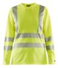 Afbeeldingen van BLÅKLÄDER T-shirt UV dames met lange mouwen 3485 High Vis geel M