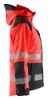 Afbeeldingen van BLÅKLÄDER Shelljack dames 4436 High Vis rood/zwart L