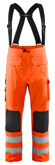 Afbeeldingen van BLÅKLÄDER Regenbroek LEVEL 3 1306 High Vis oranje L