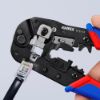 Afbeeldingen van KNIPEX Krimptang 975113 RJ-45 WESTERN