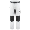 Afbeeldingen van TRICORP Schildersbroek Twill Cordura stretch 502016 wit/donkergrijs 24
