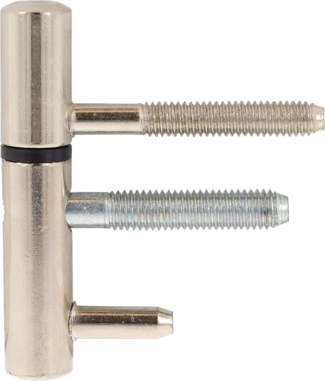 Afbeeldingen van OXLOC Inboorpaumelle vernikkeld t.b.v. hout kozijn