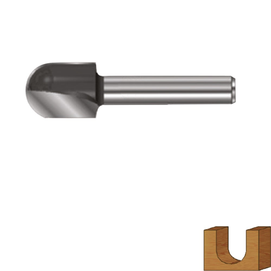 Afbeeldingen van ROTEC Dakgrootfrees HM GOLD 9,5MM R=4,75 S=8MM