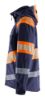 Afbeeldingen van BLÅKLÄDER Softshell jack 4494 marineblauw/High Vis oranje L