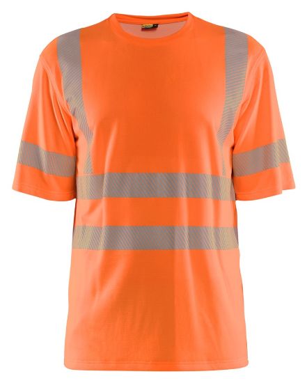 Afbeeldingen van BLÅKLÄDER T-shirt 3522 High Vis oranje M