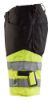 Afbeeldingen van BLÅKLÄDER Short met stretch 1541 zwart/High Vis geel C60