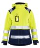 Afbeeldingen van BLÅKLÄDER Shelljack dames 4904 High Vis geel marineblauw XS