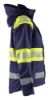 Afbeeldingen van BLÅKLÄDER Shelljack dames 4430 marineblauw/High Vis geel S