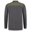 Afbeeldingen van TRICORP Polosweater bi-colour Naden 302004 donkergrijs/army 3XL