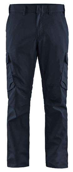 Afbeeldingen van BLÅKLÄDER Werkbroek industrie met stretch 1444 donker marineblauw/zwart C64