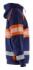 Afbeeldingen van BLÅKLÄDER Hoodie 3552 marineblauw/High Vis oranje 4XL