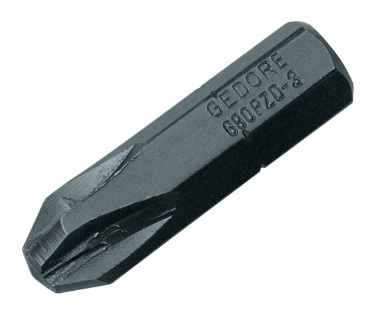 Afbeeldingen van GEDORE Schroevendraaierbit ¼" PZ1 10x