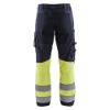 Afbeeldingen van BLÅKLÄDER Werkbroek Multinorm dames Inherent met stretch 7187 marineblauw/High Vis geel C44