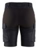 Afbeeldingen van BLÅKLÄDER Short service dames denim met stretch 7137 marineblauw/zwart C40
