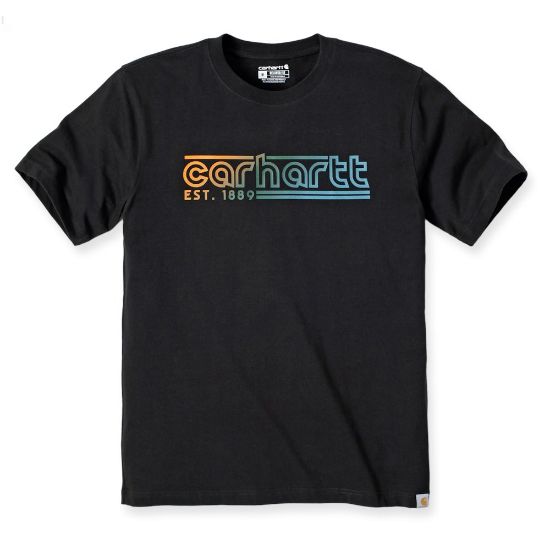 Afbeeldingen van CARHARTT T-shirt grafische print 106538 zwart L