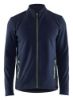 Afbeeldingen van BLÅKLÄDER Microfleecevest 4765 donker marineblauw/High Vis geel XS
