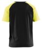 Afbeeldingen van BLÅKLÄDER T-shirt 3515 zwart/High Vis geel S