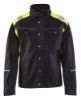 Afbeeldingen van BLÅKLÄDER Jack ongevoerd Visible 4095 zwart/High Vis geel 2XL