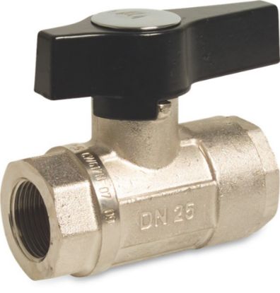 Afbeeldingen van Hoge druk kogelkraan type Hipress 2321 messing vernikkeld ⅜" binnendraad 210bar