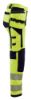 Afbeeldingen van BLÅKLÄDER Werkbroek dames met 4-weg stretch 7197 High Vis geel/marineblauw D24
