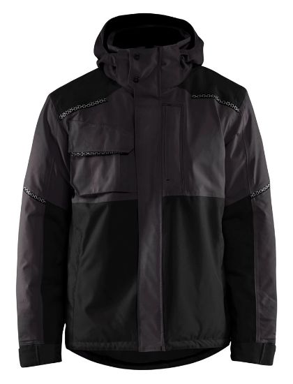 Afbeeldingen van BLÅKLÄDER Winterjas 4881 donkergrijs/zwart M