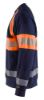 Afbeeldingen van BLÅKLÄDER Sweater 3359 marineblauw/High Vis oranje S