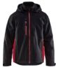 Afbeeldingen van BLÅKLÄDER Shelljack bi-colour 4790 zwart/rood XS