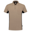 Afbeeldingen van TRICORP Poloshirt bi-colour met borstzak 202002 khaki/zwart L