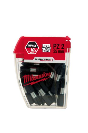 Afbeeldingen van SCREWDRIVER BIT SHW PZ2 25MM P25M