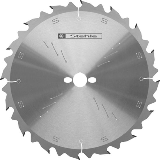 Afbeeldingen van STEHLE Cirkelzaagblad HW hout 300X3,4/2,2X30MM Z12F/B (2)