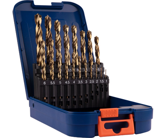 Afbeeldingen van ROTEC Metaalborenset 116 DIN338 TOP-X 19-delig 1-10MM ABS