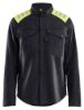 Afbeeldingen van BLÅKLÄDER Overhemd Multinorm Inherent 4409 zwart/High Vis geel 4XL