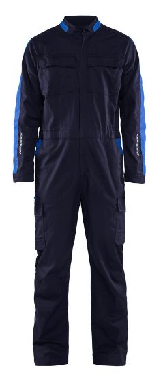 Afbeeldingen van BLÅKLÄDER Overall industrie met stretch 6144 marineblauw/korenblauw C46