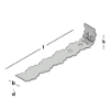 Afbeeldingen van GEBR. BODEGRAVEN Lijmspouwanker prefab RVS316 O.G. 35X195MM 30X1,25MM