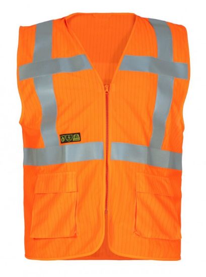 Afbeeldingen van HYDROWEAR Veiligheidsvest RWS FR AST Malmedy fluor oranje S/M