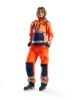Afbeeldingen van BLÅKLÄDER Softshell jack dames 4902 High Vis oranje/marineblauw S