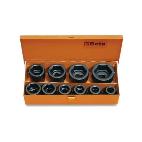 Afbeeldingen van BETA Slagdoppenset ¾" 728/C10 10x